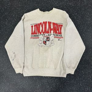 90’s Lincoln Way Distressed Sweatshirt